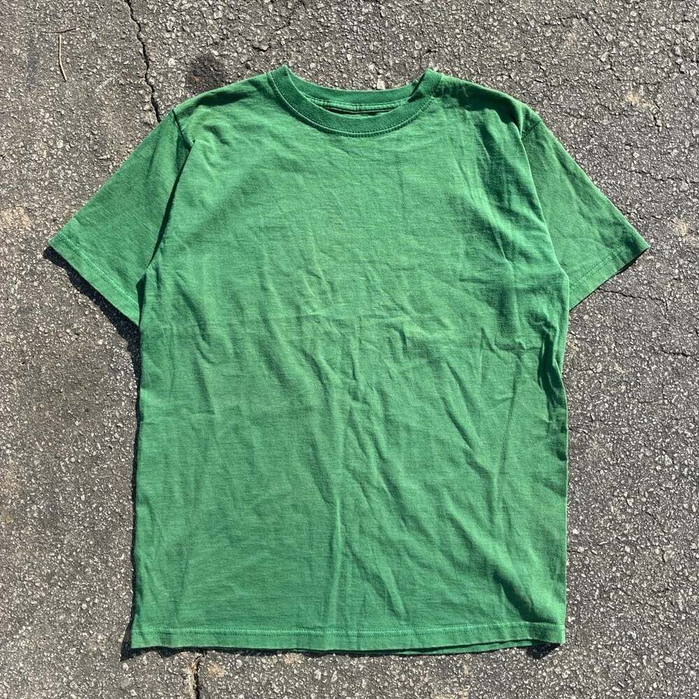 Fruit of the Loom Vintage Kelly Green Blank T-Shirt